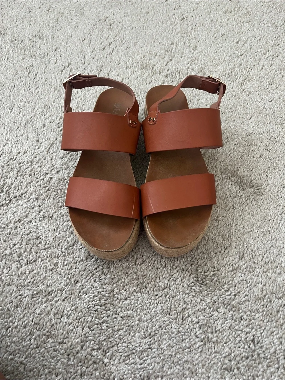 Women’s Brown Platform Espadrille Sandals